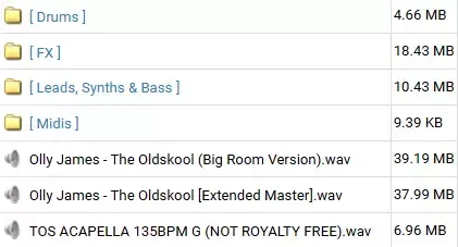 Olly James Signature Sounds Vol.62 The Oldskool WAV MiDi