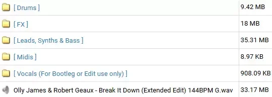 Olly James Signature Sounds Vol.51 Break It Down WAV MiDi