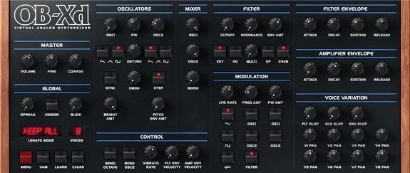 discoDSP OB-Xd v2.13 x64 VST AU WiN MAC LiNUX [FREE]