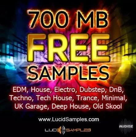 Lucid Samples 700 MB Free Samples Loops Dj Music Production Tools WAV [FREE]