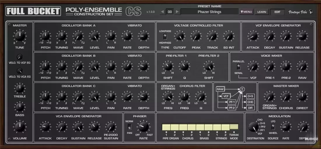 Full Bucket Music PECS v1.0.0 x32 x64 VST VST3 AU CLAP WiN MAC [FREE]