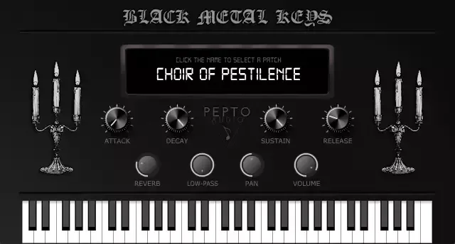Pepto Audio Black Metal Keys x64 VST VST3 WiN MAC [FREE]