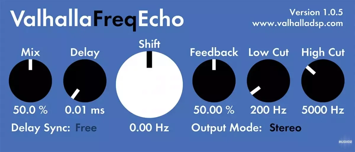 Valhalla DSP Valhalla Freq Echo v1.2.8 VST VST3 AU AAX x64 ARM macOS [FREE]