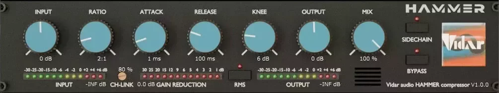 Vidar Audio Hammer v1.0.0 VST3 AU AAX WiN Mac [FREE]