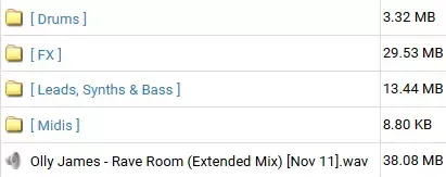 Olly James Signature Sounds Vol.47 Rave Room WAV MiDi