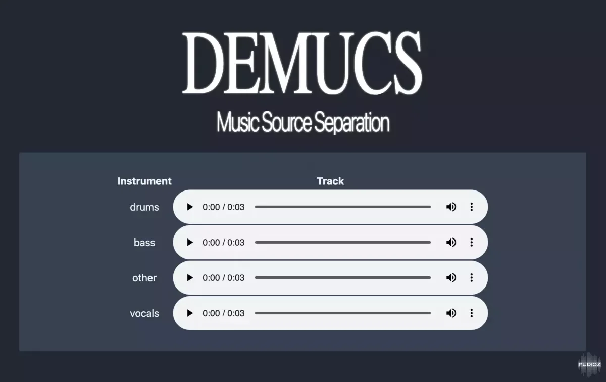 Demucs v4 WiN MacOSX Text Guide FREE