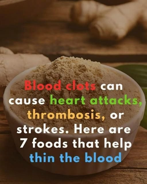 7 powerful blood thinning foods you