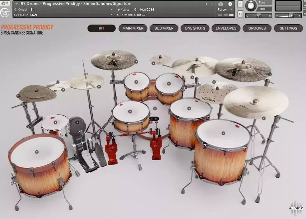 RS Drums Progressive Prodigy Simen Sandnes Signature KONTAKT-ohsie