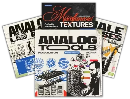 Waves Crate Analog Tools 4 Analog Lab and Production Suite WAV Analog Lab Bank-FANTASTiC