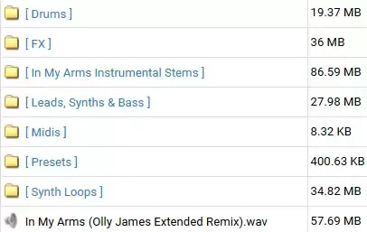 Olly James Signature Sounds Vol.23 In My Arms Remix WAV MiDi Presets