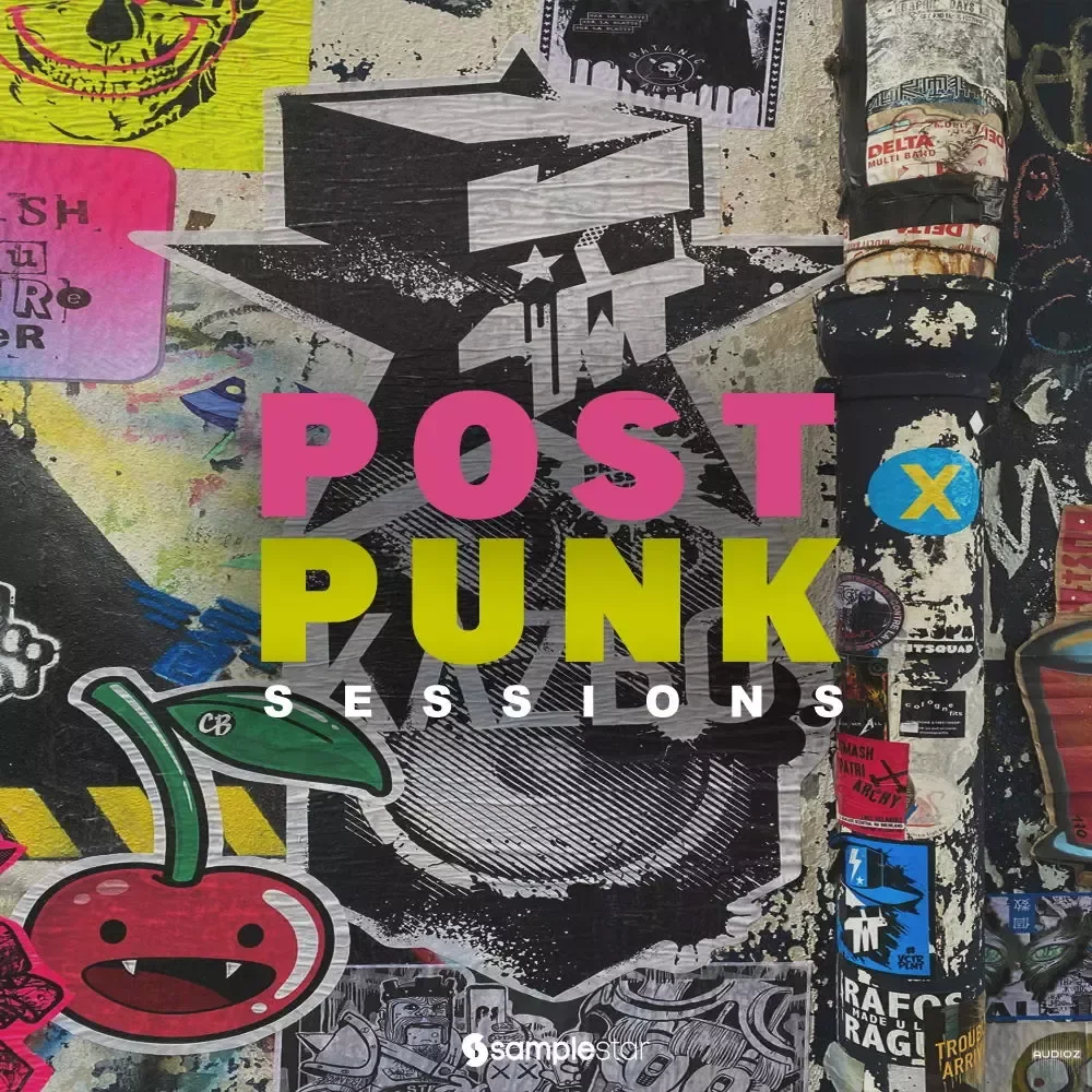 Samplestar Post Punk Sessions WAV MiDi-FANTASTiC (Full Release)