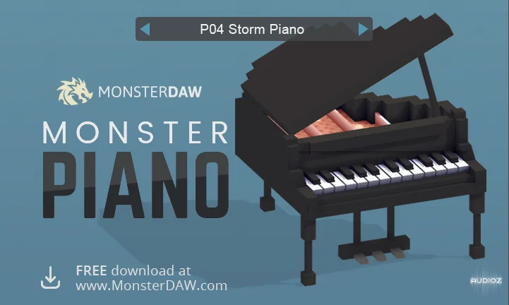 MonsterDAW MONSTER Piano v1.0 x32 x64 VST AU WiN MAC [FREE]