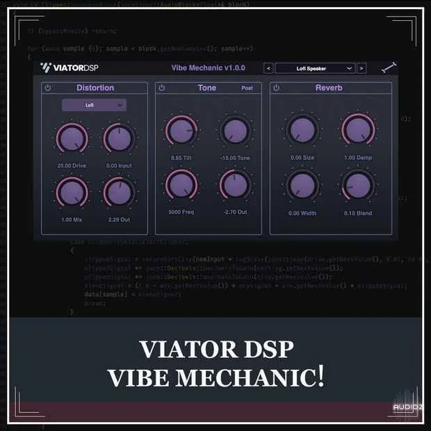 Viator DSP Vibe Mechanic v1.1.5 VST3 AU x64 WiN macOS [FREE]