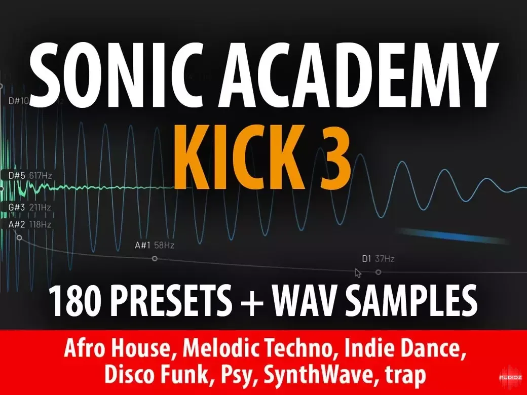 Andi Vax Sonic Academy Kick 3 - 180 Presets + WAV Samples WAV KICK 3 PRESETS-GTA