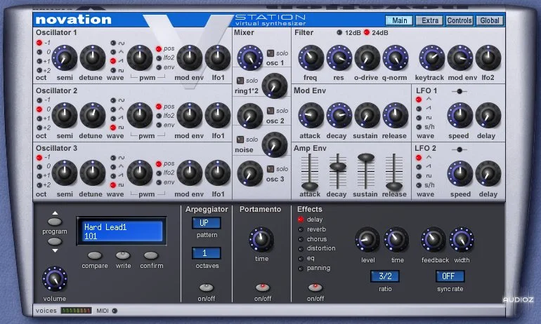 Novation V-Station v2.6.1 x32 x64 VST VST3 AU RTAS WiN MAC [FREE]