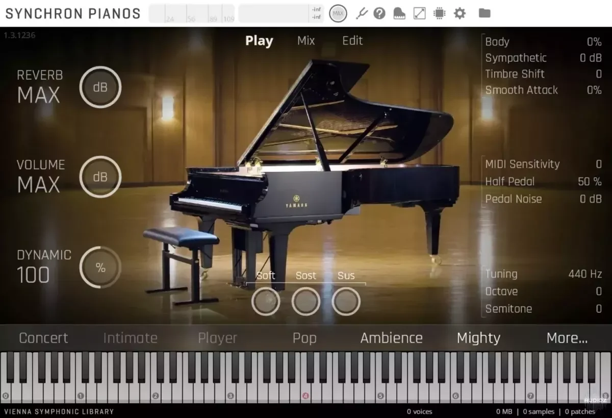 Vienna Symphonic Library Vienna Synchron Pianos v1.3.1711 Rev2 WiN-ItUsеd