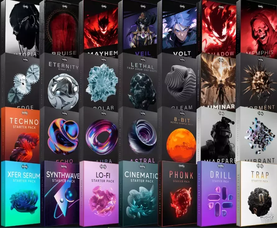 Tonify 30 Free Sample Packs WAV [FREE]