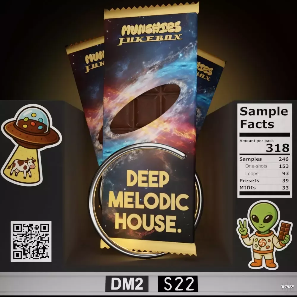 Munchies Jukebox Deep Melodic House Sample Pack Vol.2 WAV MiDi Serum 2-FANTASTiC