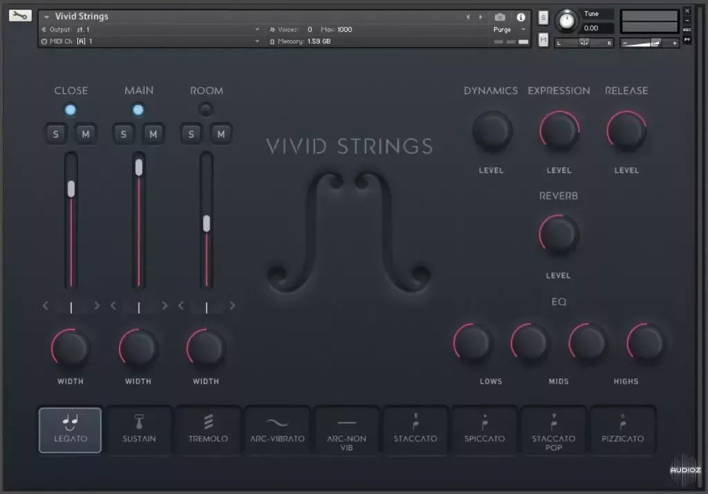 Pulse Audio Vivid Strings Violins 2 KONTAKT-ohsie
