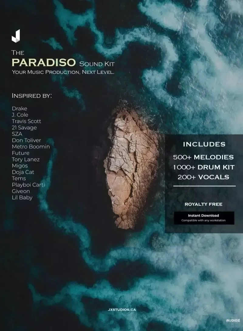 JX Studios PARADISO Sound Kit MULTiFORMAT-FANTASTiC