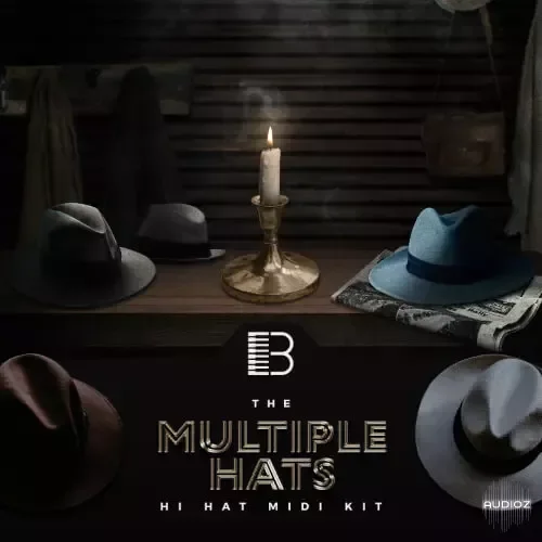 Brandon Chapa Multiple Hats - Hi Hat MIDI Loop Kit WAV MiDi
