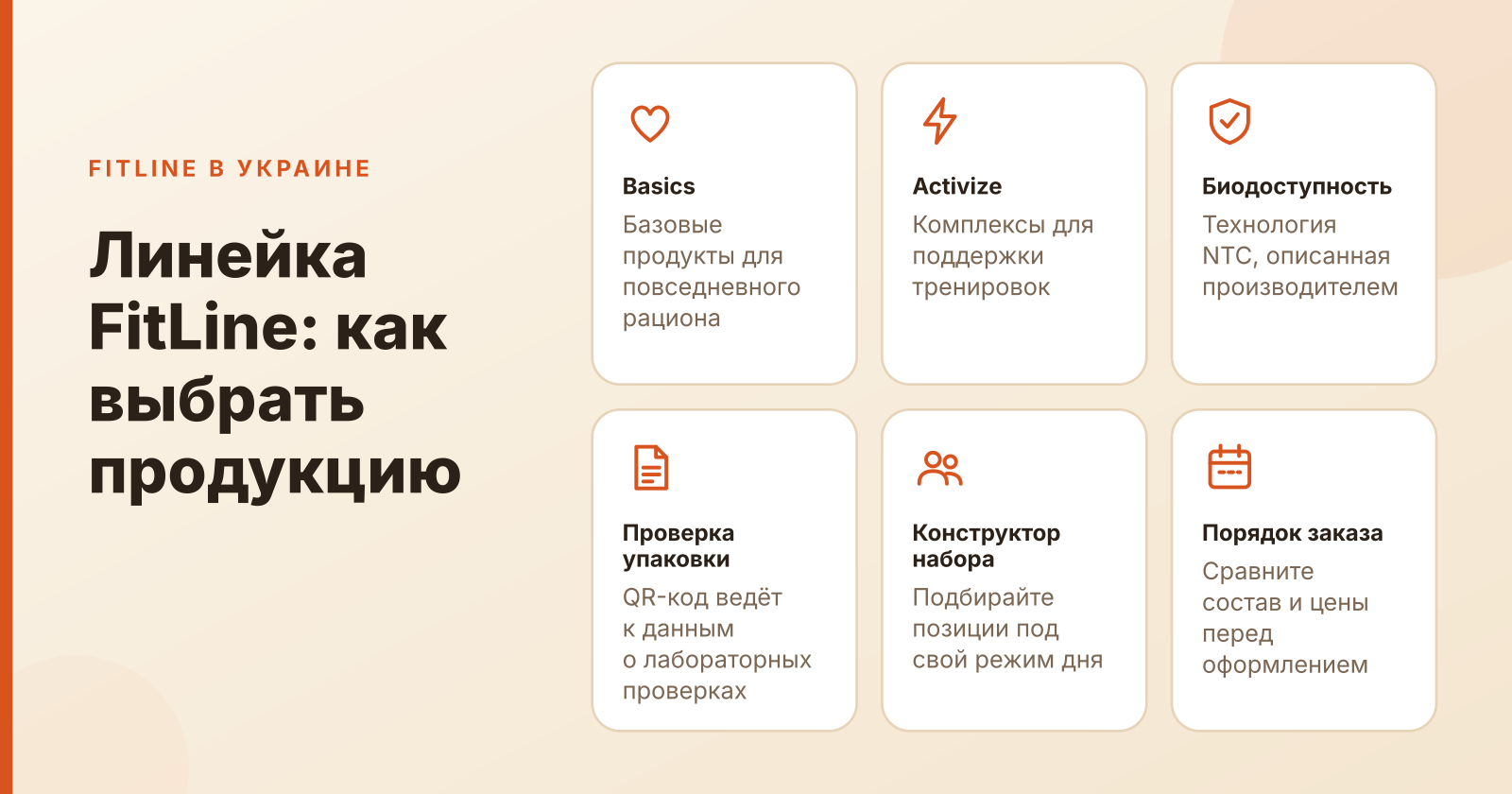 FitLine в Украине: обзор продукции, составы и выбор добавок для покупателей