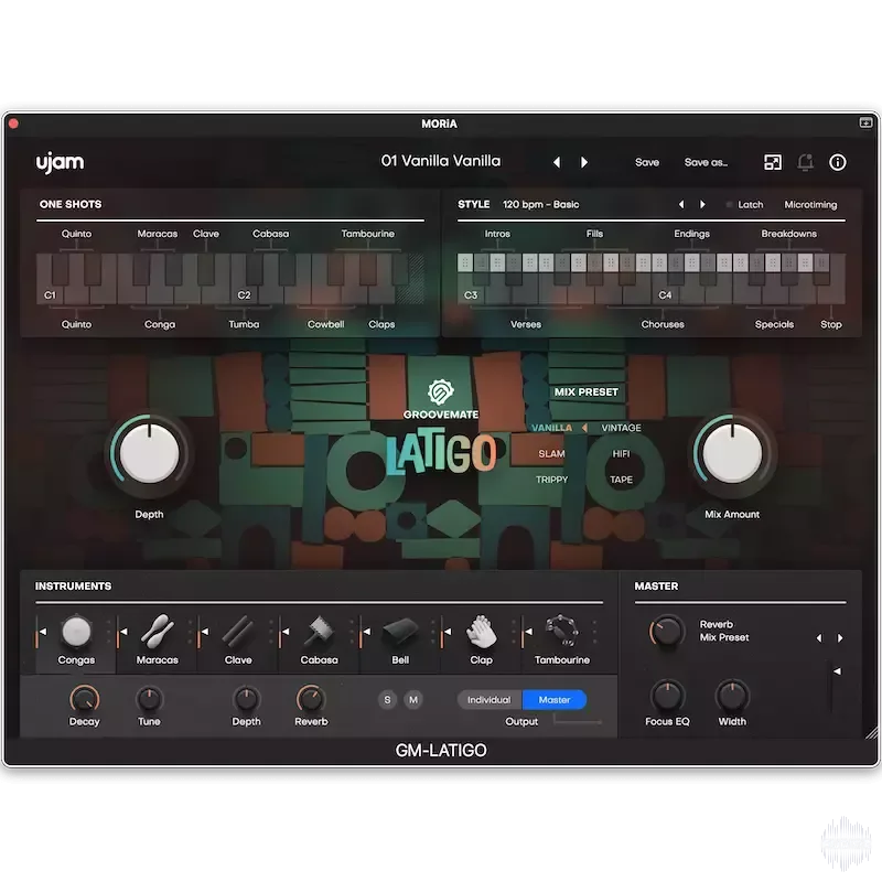 uJAM Groovemate LATIGO v1.0.0 U2B Mac [MORiA]
