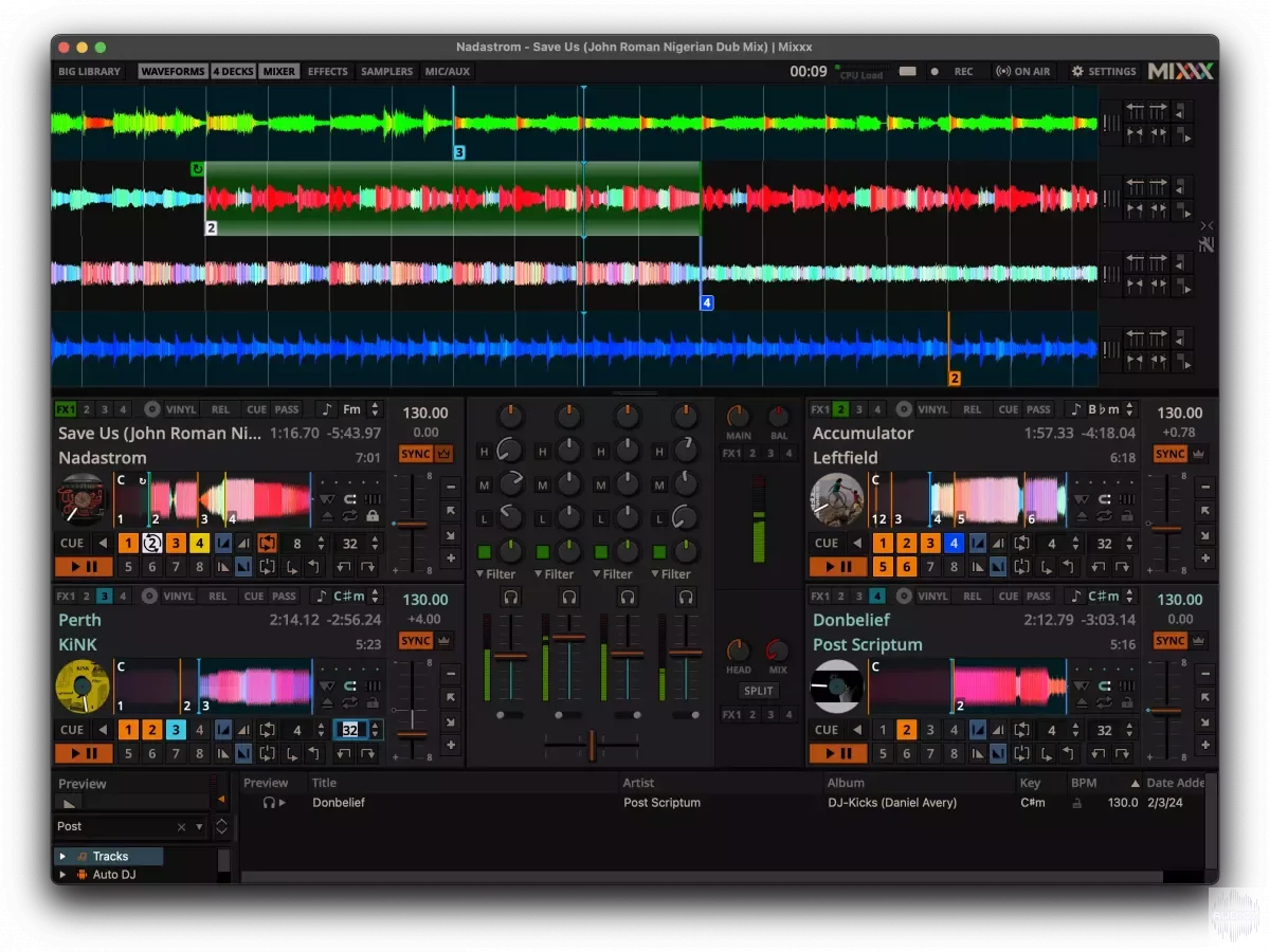 Mixxx v2.4.1 WiN macOS LiNUX [FREE]