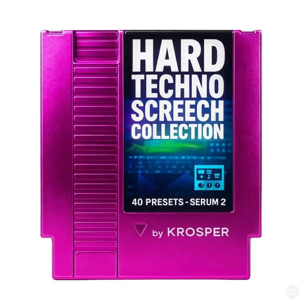 Krosper Hard Techno Screech Collection WAV Ableton Template Racks and Serum 2 Presets