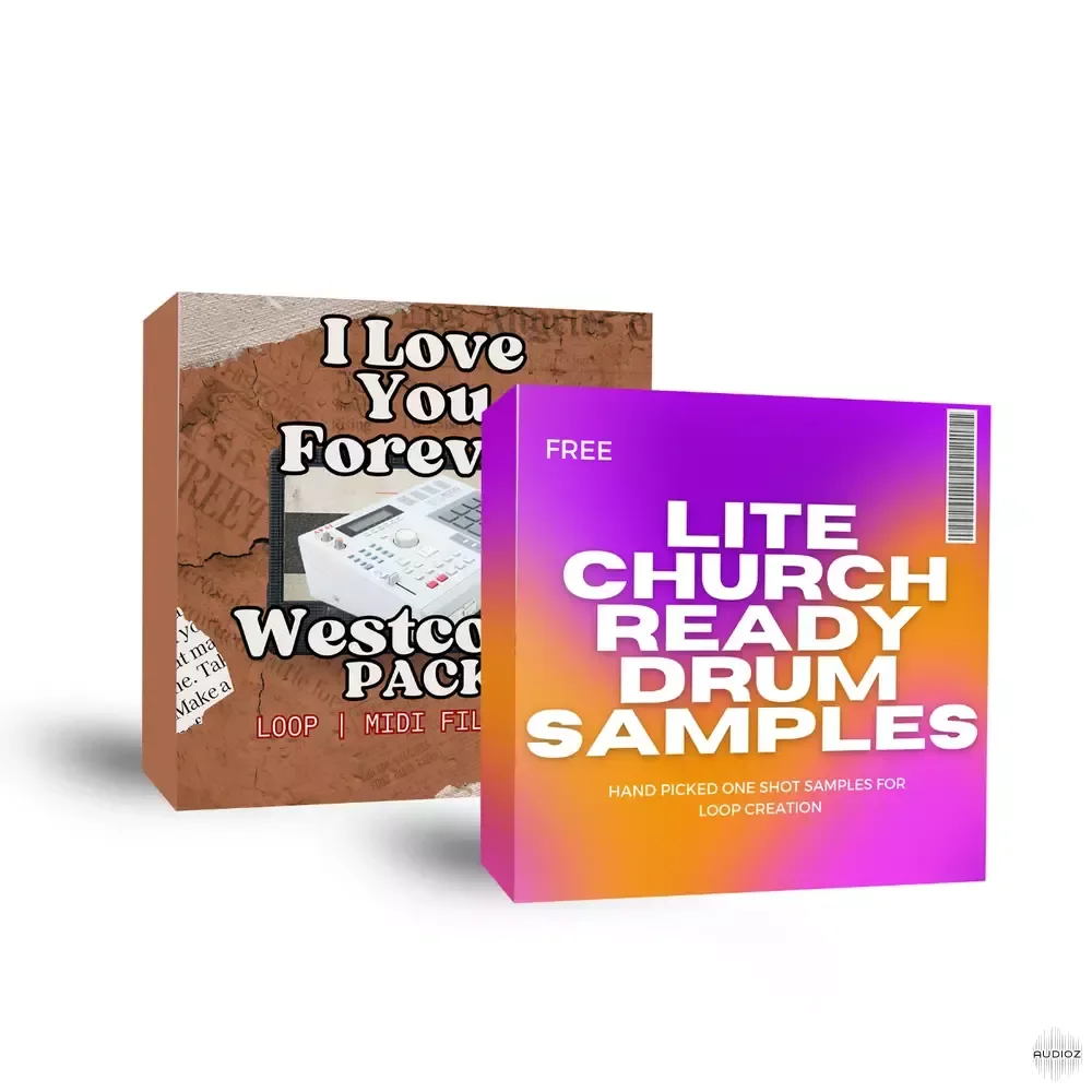 MKBailey Music Free Drum Sample & Midi Pack Bundle WAV MiDi [Free]