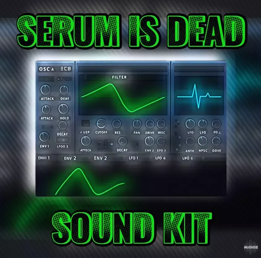 AudioVault Aye.Shark Serum Is Dead Sound Kit WAV MiDi Serum 2 Presets-FANTASTiC