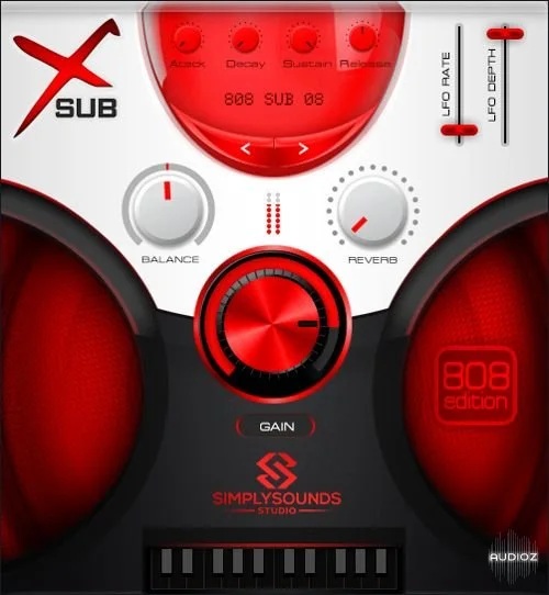 Hexloops - XSUB 808 EDITION VST AU x64 x86 Win MAC OSX [free]