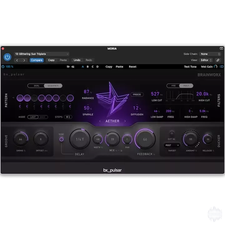 Plugin Alliance Brainworx bx_pulsar v1.0.1 U2B Mac [MORiA]