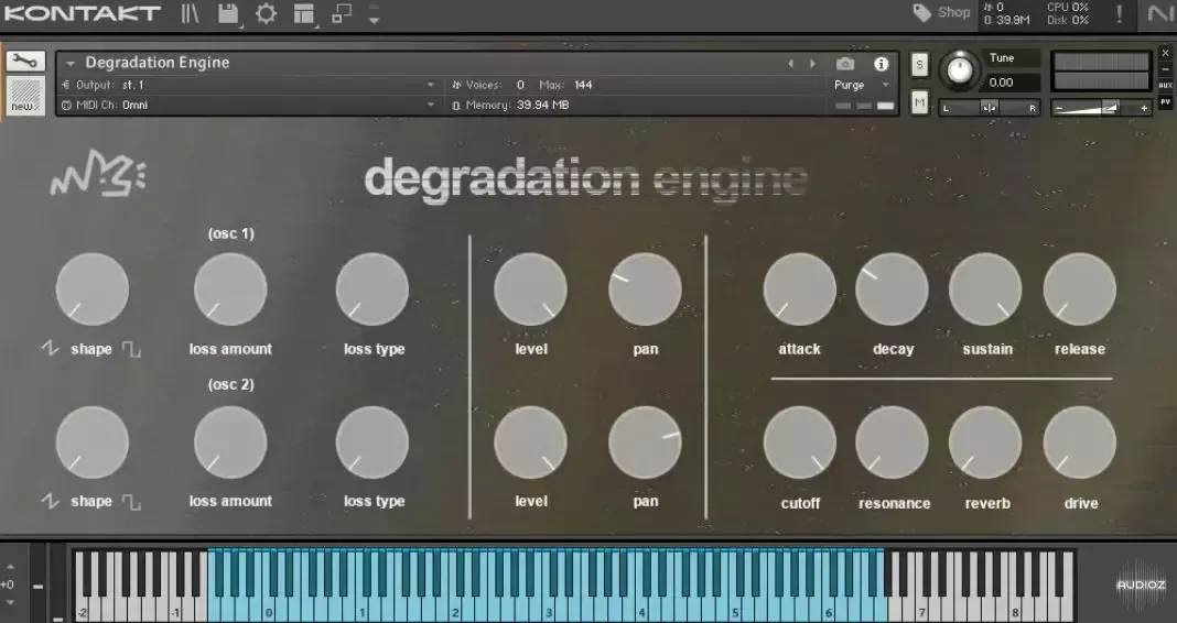 Border Audio Degradation Engine KONTAKT iNTERNAL-ohsie