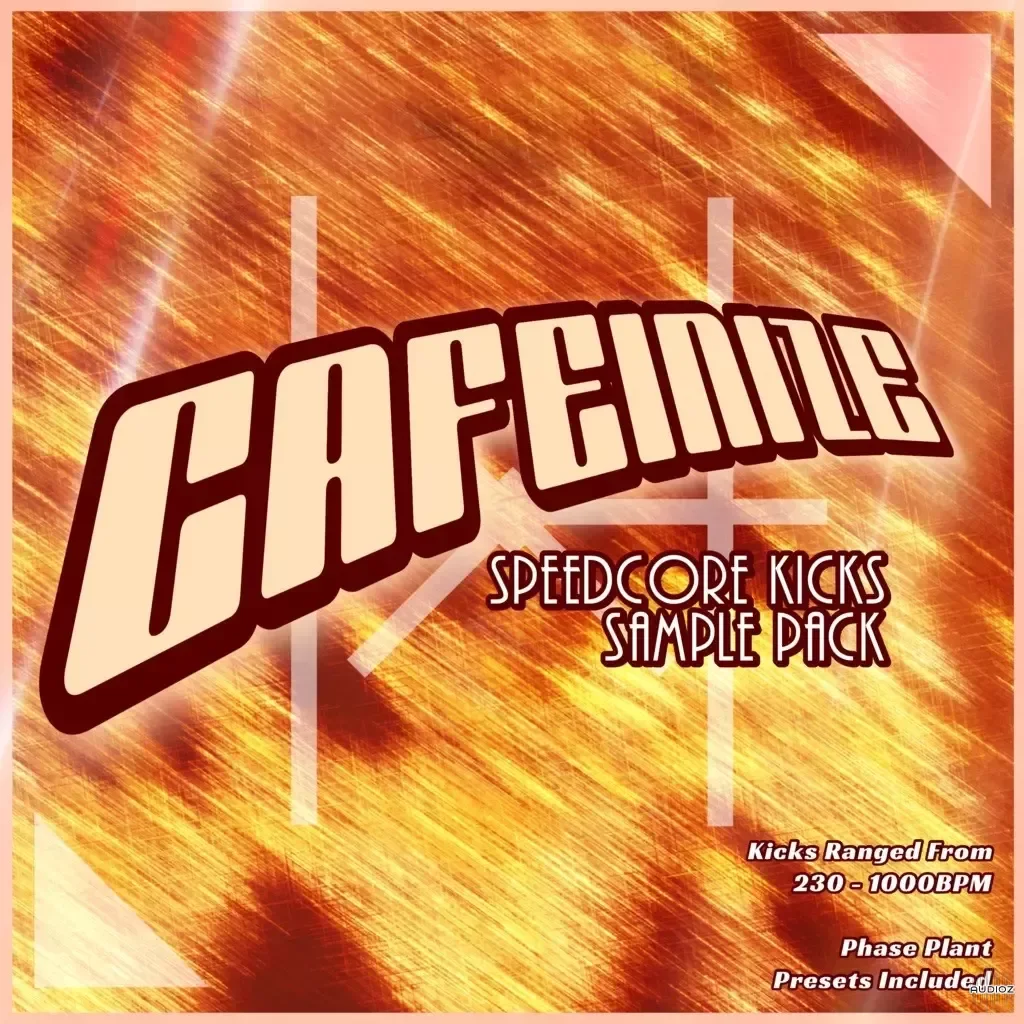 Xinfin and Co "CAFEINIZE" Speedcore Kicks Sample Pack WAV Phase Plant Presets-FANTASTiC