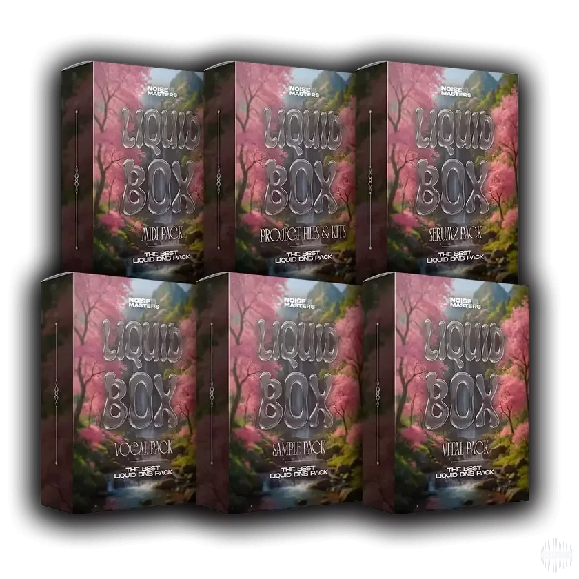 Noise Masters Liquid Box Drum & Bass Pack WAV MiDi FLP Serum Vital Presets-ARCADiA