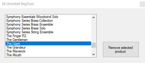 Native Instruments Uninstall RegTool WiN X64 FREE