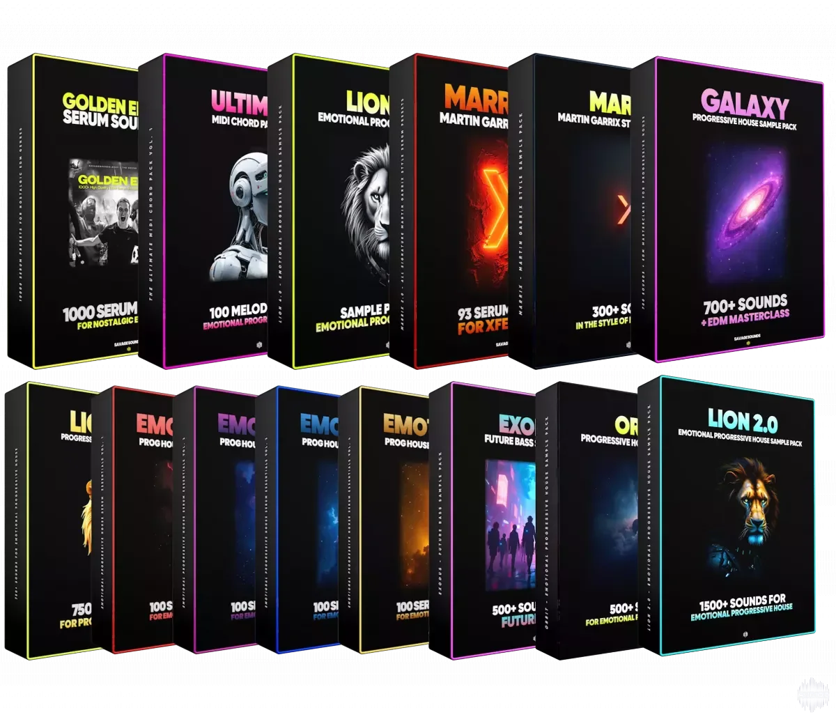 Savage Sounds The Ultimate Emotional Progressive House Bundle MULTiFORMAT TUTORiAL