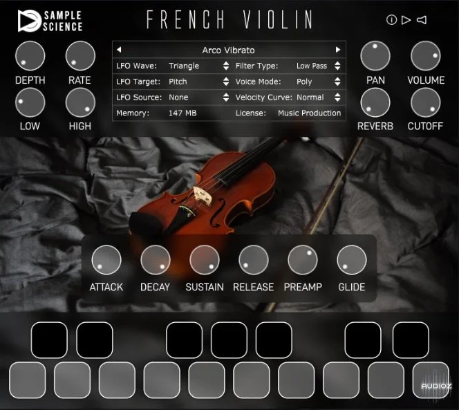 SampleScience French Violin v1.0 x64 VST AU WiN MAC [FREE]