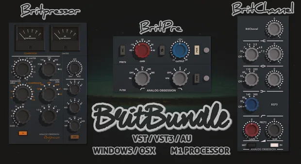 Analog Obsession BritBundle 2021.2 VST VST3 AU WiN MAC [FREE]