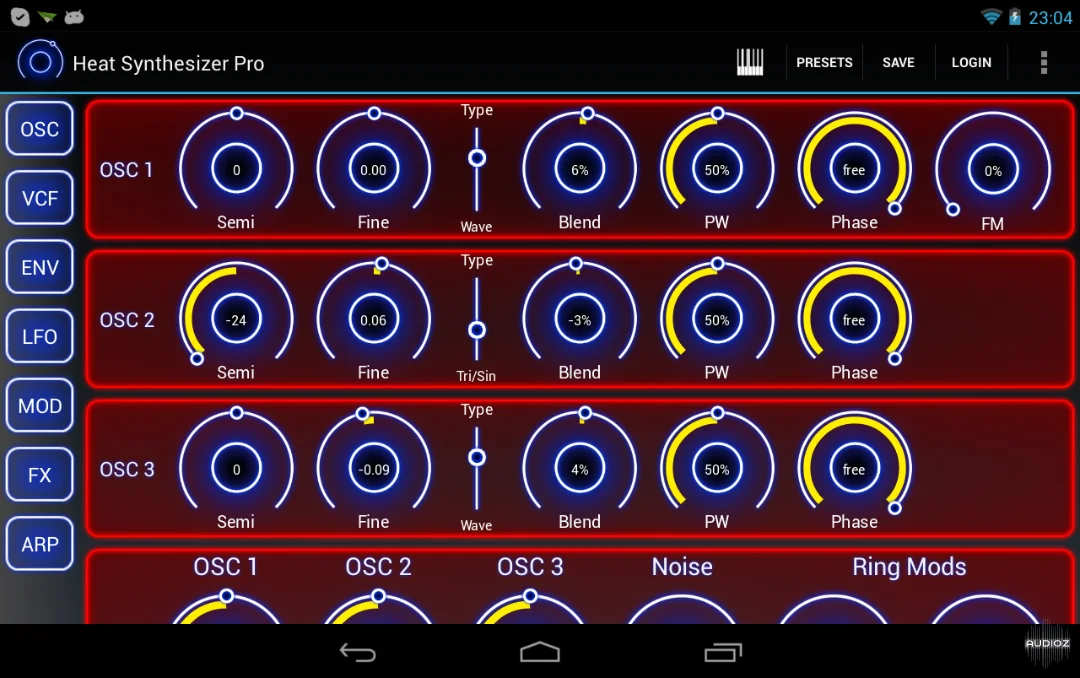 Heat Synthesizer Pro for Android v1.0.7 + Win VST (32/64)