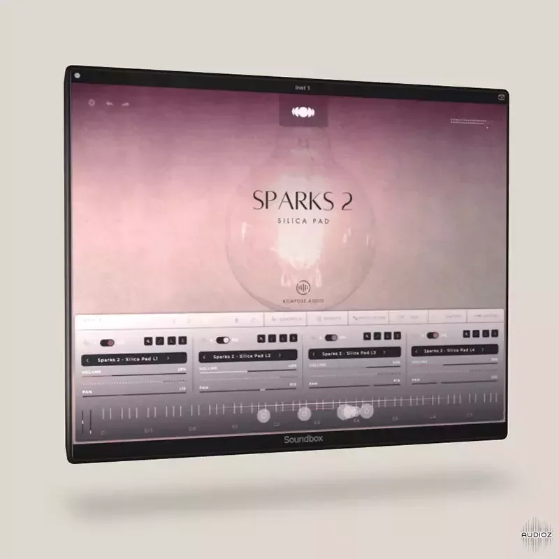 Kompose Audio Sparks 2 Silica Pad Soundbox-ohsie