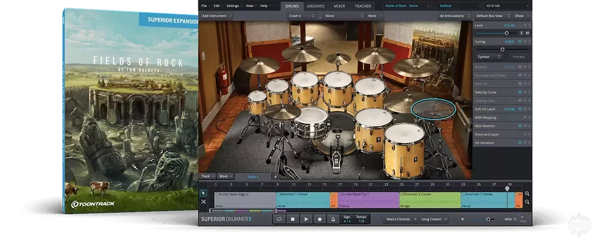 Toontrack - Fields of Rock SDX Library Update v1.0.5 WIN macOS