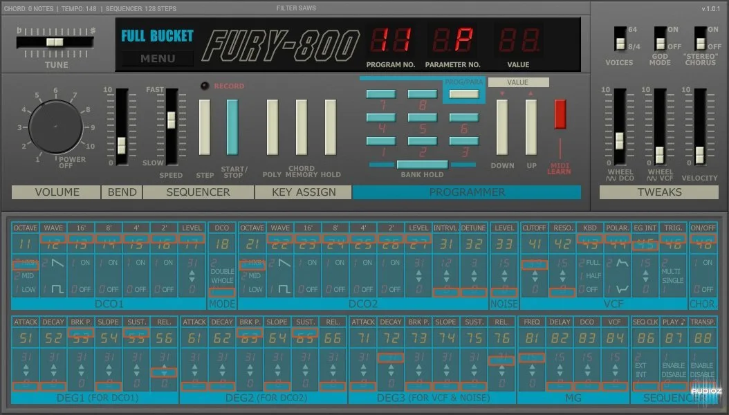 Full Bucket Music Fury-800 v2.1.0 x64 x86 VST AU WiN MAC [FREE]