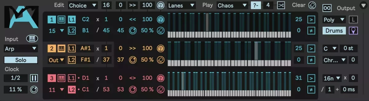 Manifest Audio Trifecta Max for Live-ohsie