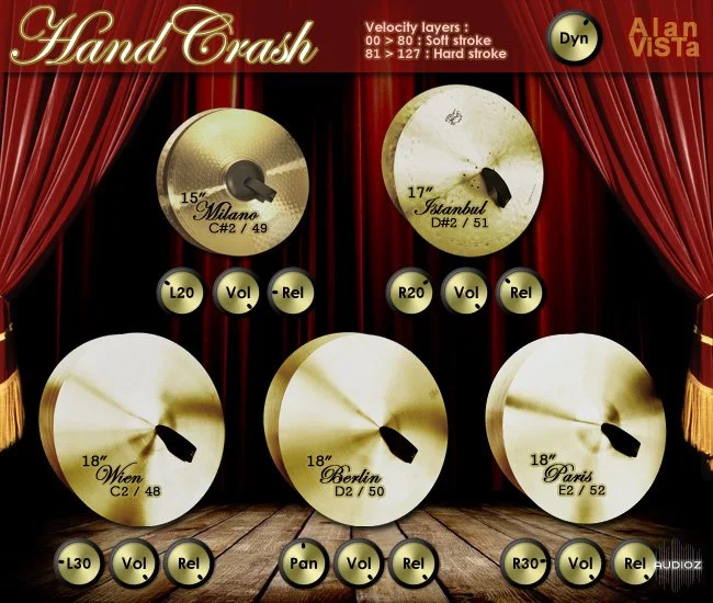 Alan ViSTa - Hand Crash x64 x32 VST AU WiN OSX [free]