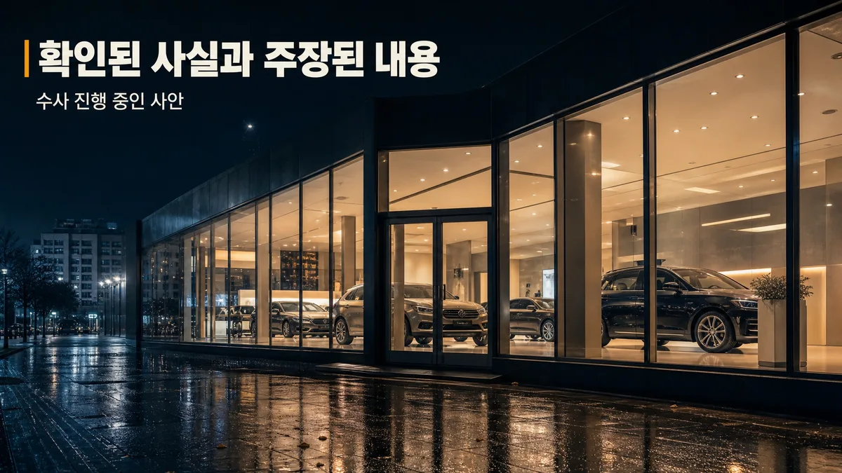 오가닉 포에버 박평순 대표 사건 정리: 2026년 10월 혐의와 쟁점 6가지