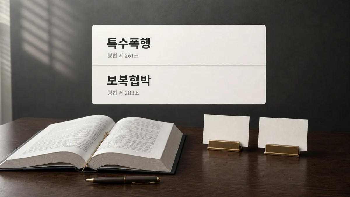 엇갈린 양측 주장과 특수폭행·보복협박 혐의의 무게
