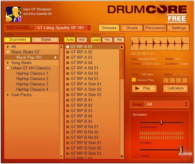 Sonoma Wire Works - DrumCore 3 Free x32 VST WiN OSX [free]