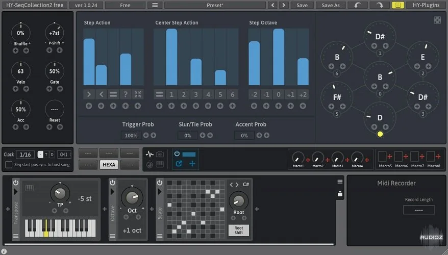 HY-Plugins - HY-SeqCollection 2 FREE VERSION x64 x32 VST AU WiN OSX [free]